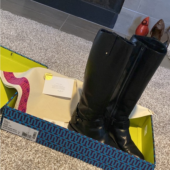 Tory Burch Riding Boots - Picture 2 of 10